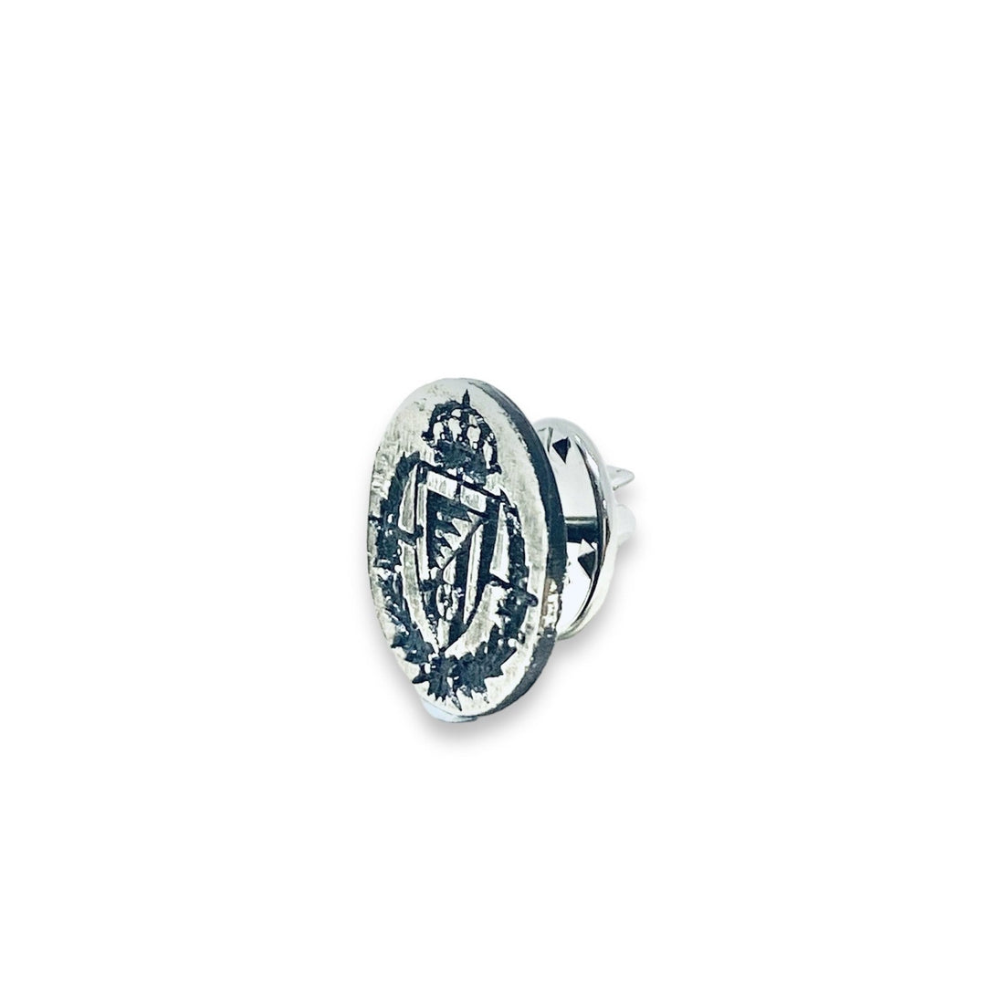 PIN PLATA ENVEJECIDA REAL VALLADOLID