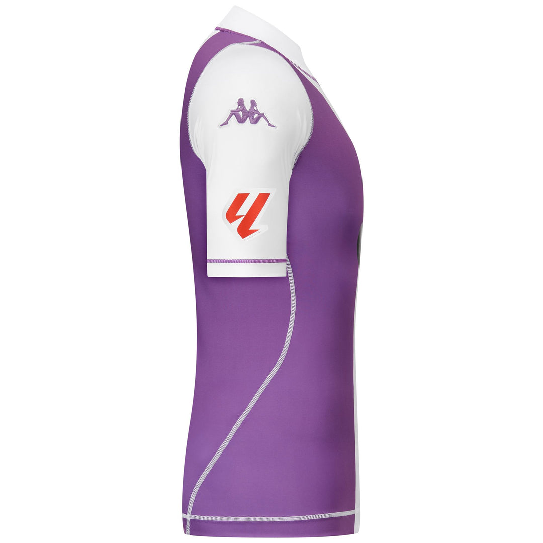 Active Jerseys_MAN_XXV REAL VALLADOLID_Shirt_White-Violet-SPONSOR - DressedFront