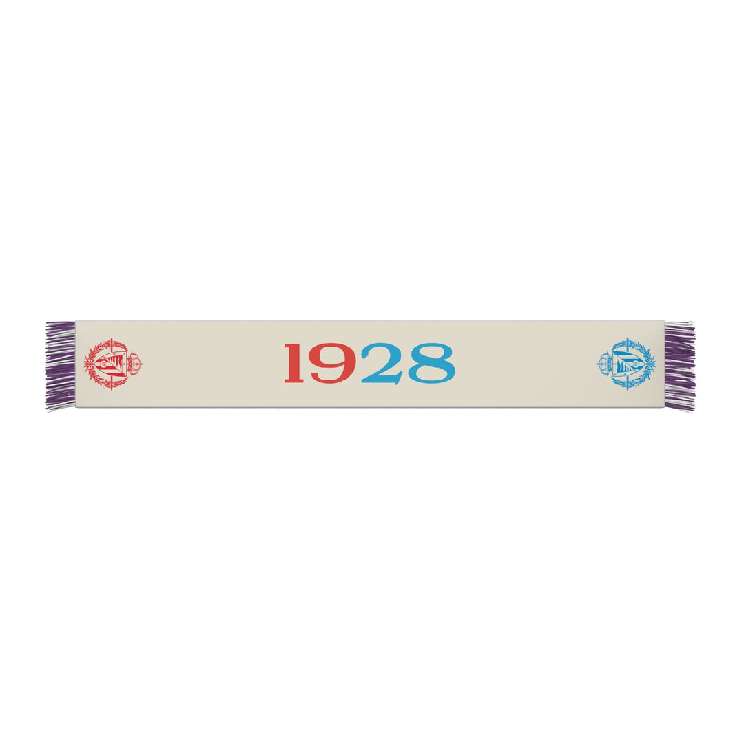 BUFANDA OFICIAL REAL VALLADOLID CREMA ACREFT 24/25 KAPPA
