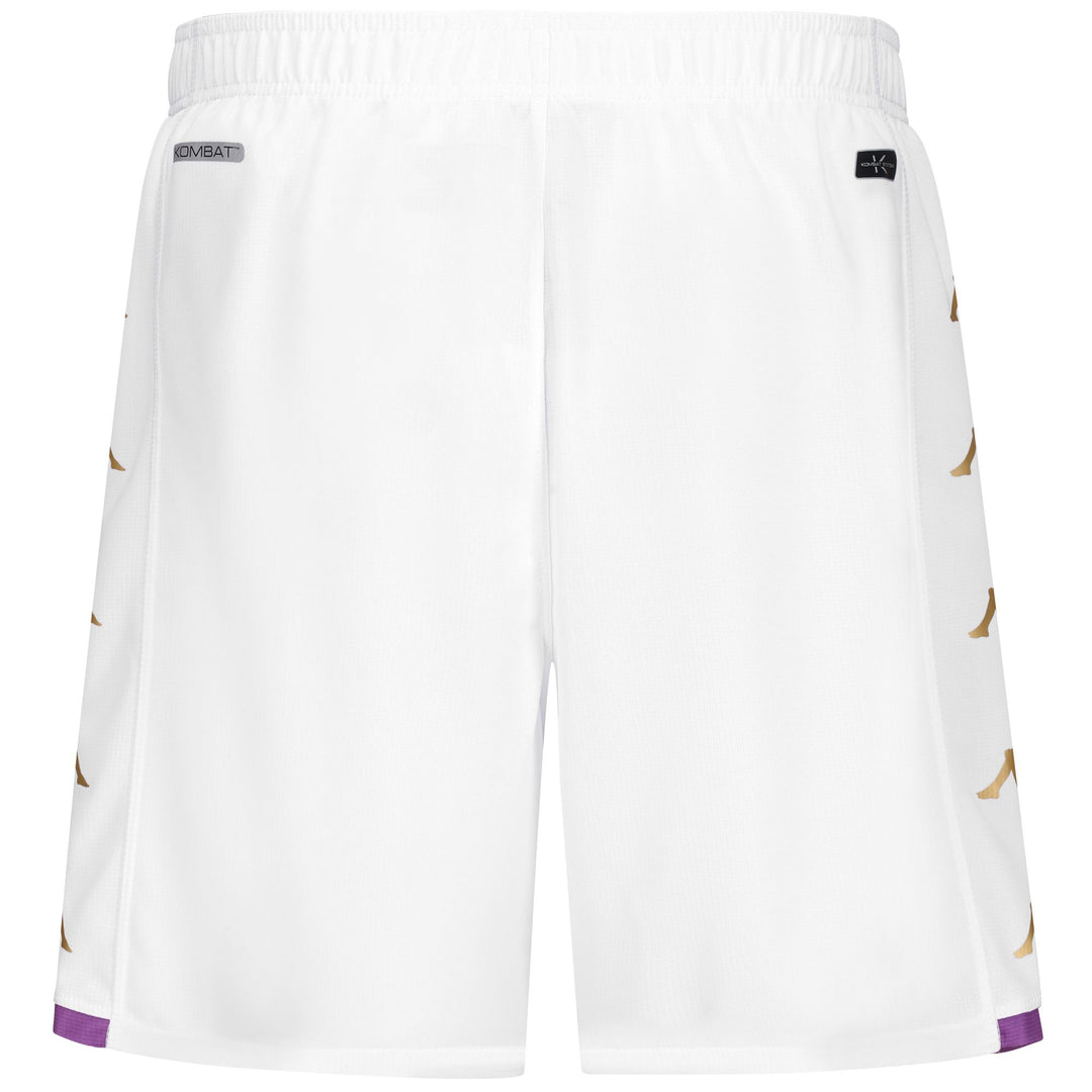 KOMBAT RYDER VALLADOLID - Shorts - Sport  Shorts - MAN - White-Violet Md