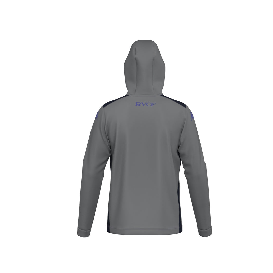 CHAQUETA CHÁNDAL REAL VALLADOLID GRIS 24/25 ARUFEOD 8