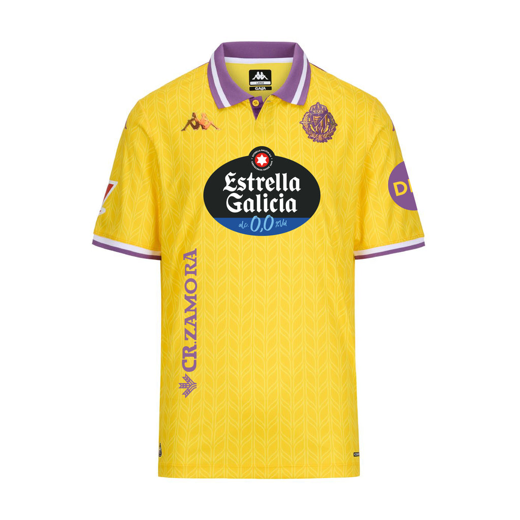 ウェア 99-01 REAL VALLADOLID JO #25 KIT 1ª EQUIPACIÓN INFANTIL REAL VALLADOLID 24/25 KOMBAT KIT HOME