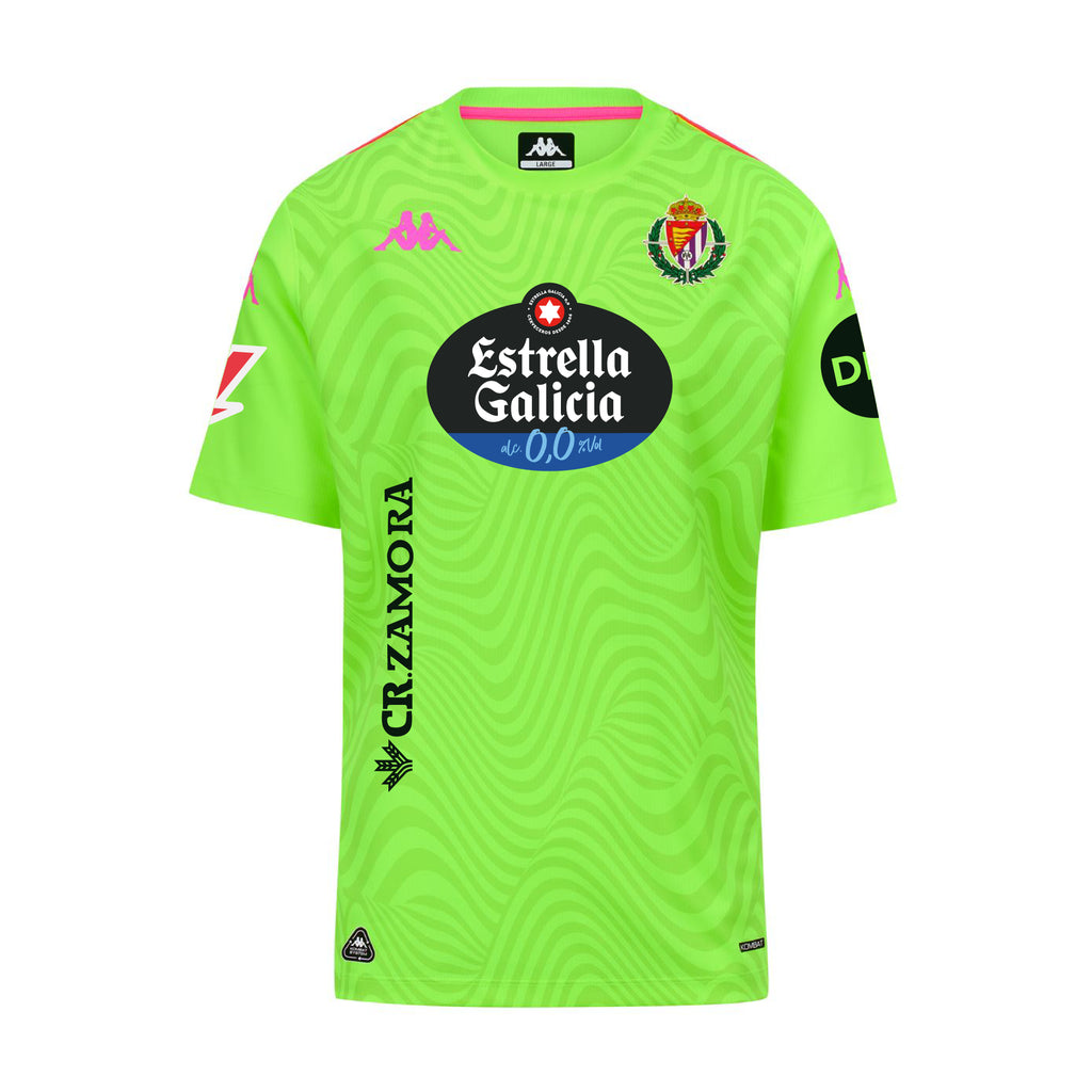 CAMISETA PORTERO REAL VALLADOLID 25/26 VERDE KOMBAT