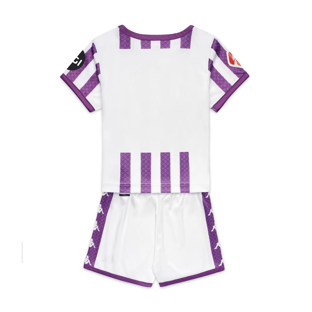KIT 1ª EQUIPACIÓN INFANTIL REAL VALLADOLID 25/26 KOMBAT KIT HOME