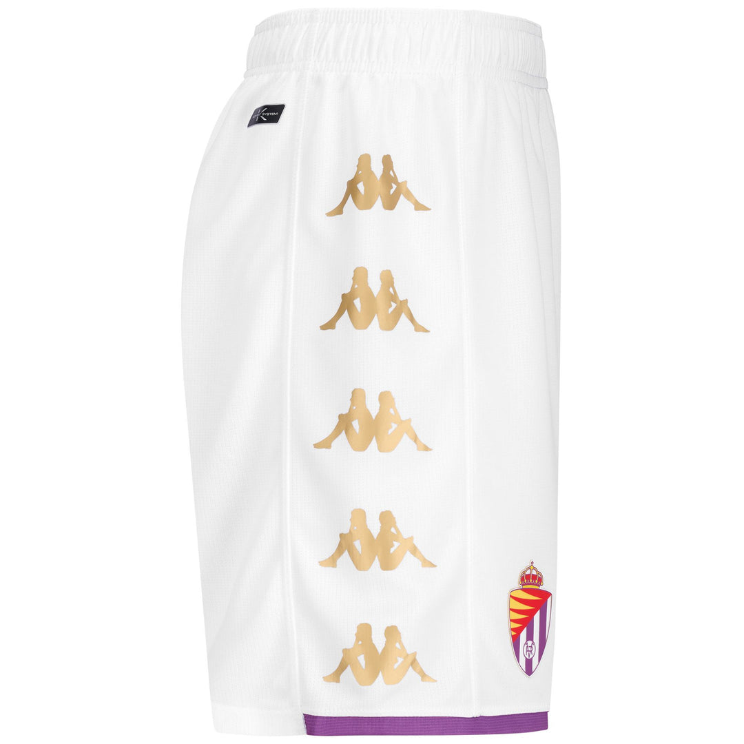 KOMBAT RYDER VALLADOLID - Shorts - Sport  Shorts - MAN - White-Violet Md
